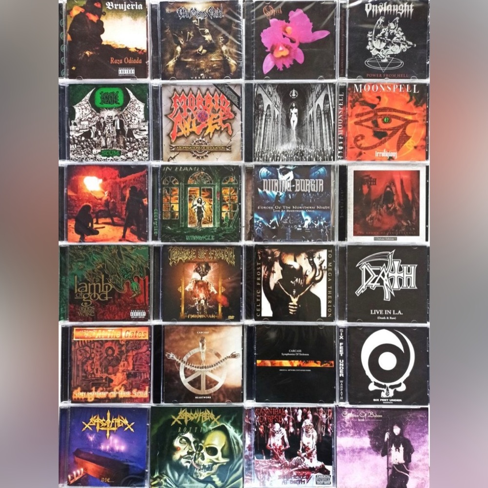 Lot Of 3 CDs Death Metal All Discs Playable Some Cases Show Wear ALL LIKE NEW